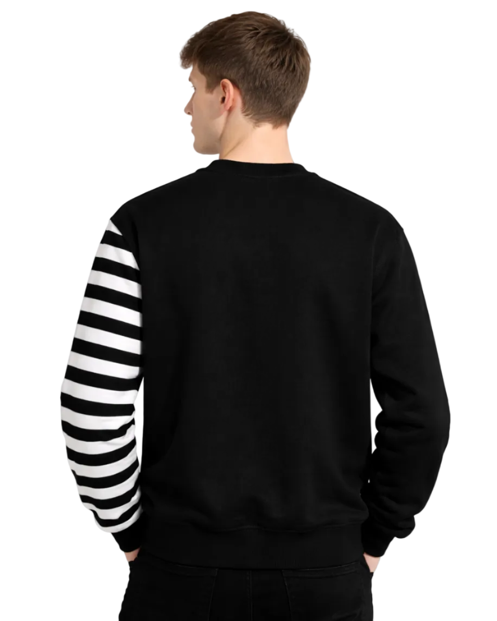 SWEATSHIRT METAZZ BLACK & WHITE