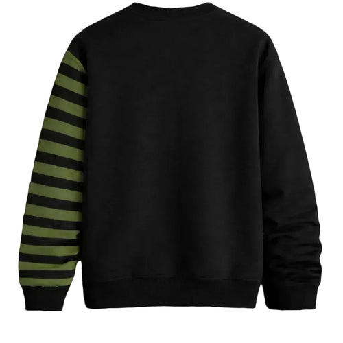 SWEATSHIRT METAZZ BLACK & GREEN