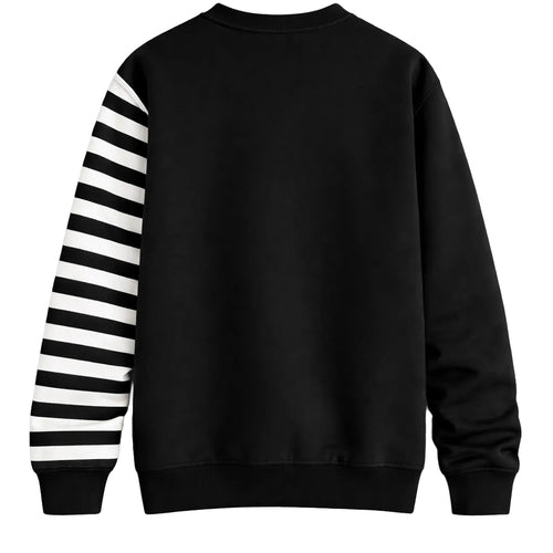 SWEATSHIRT METAZZ BLACK & WHITE