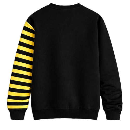 SWEATSHIRT METAZZ BLACK & YELLOW