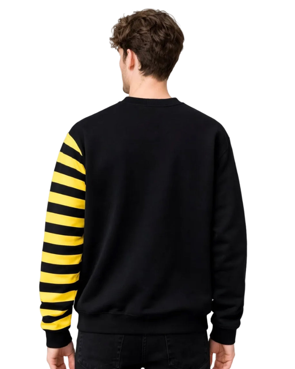 SWEATSHIRT METAZZ BLACK & YELLOW